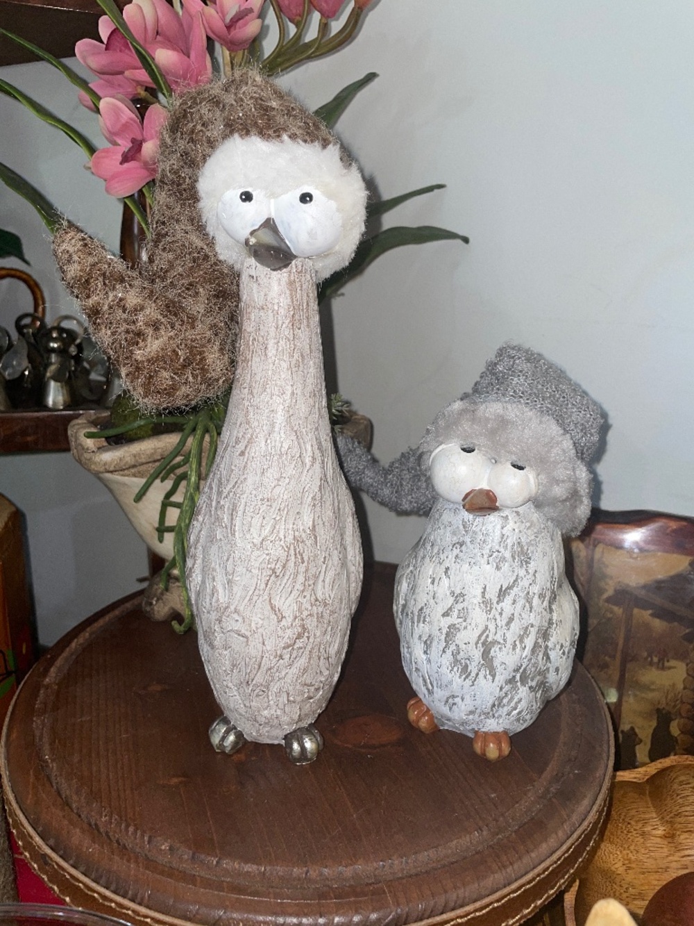 These Boltze Toffel penguin figurines